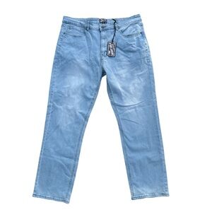 Benny Gold Straight Fit Jeans Men’s  36x30 Light Wash NWT